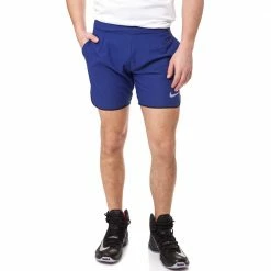 Προϋπολογισμός 🛒 Ανδρικό αθλητικό σορτς NIKE μπλε 🔥