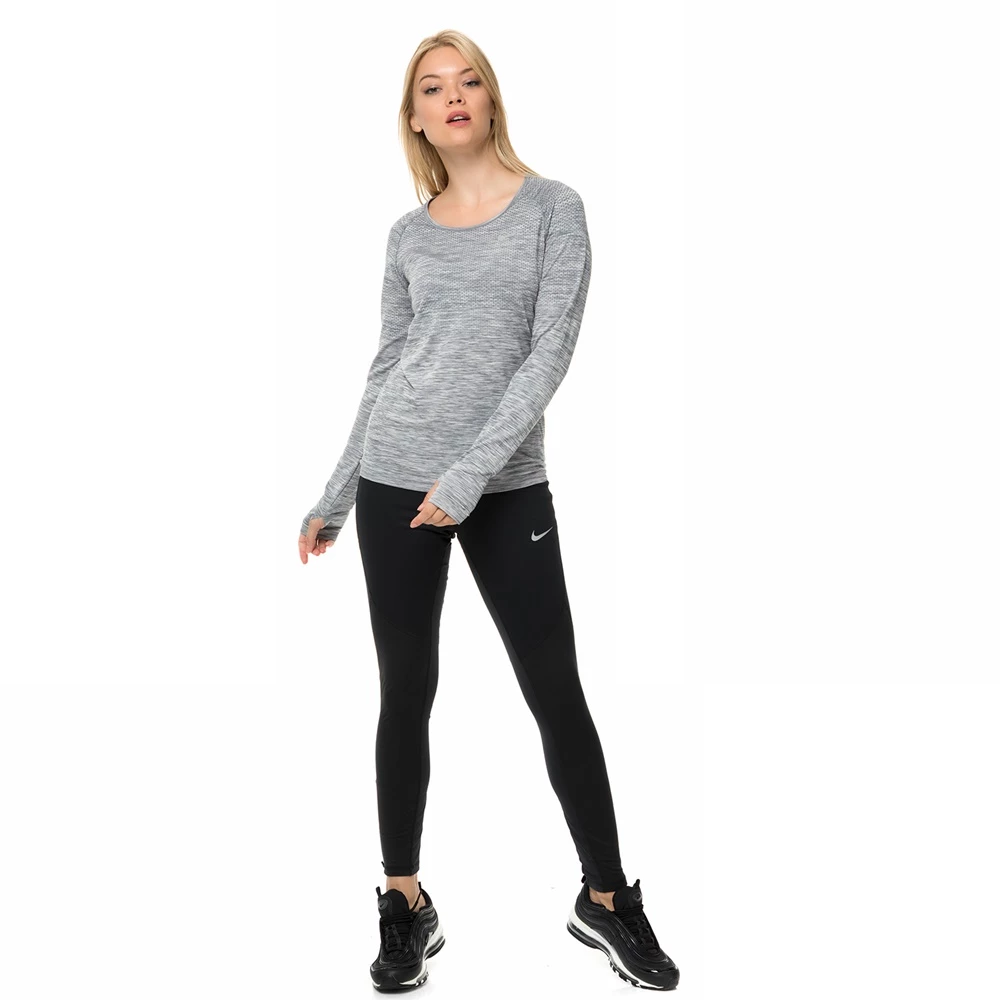 Εκπτωση ✔️ Γυναικεία αθλητική μακρυμάνικη μπλούζα NIKE DF KNIT TOP LS γκρι ⌛ 6 Εκπτωση ✔️ Γυναικεία αθλητική μακρυμάνικη μπλούζα NIKE DF KNIT TOP LS γκρι ⌛ - Image 4