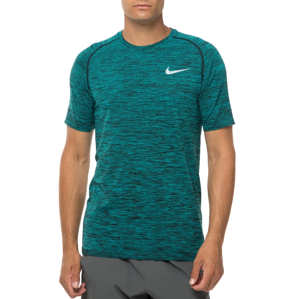 Φτηνός 😉 Ανδρική αθλητική κοντομάνικη μπλούζα Nike DF KNIT πράσινη ❤️ 3 Φτηνός 😉 Ανδρική αθλητική κοντομάνικη μπλούζα Nike DF KNIT πράσινη ❤️