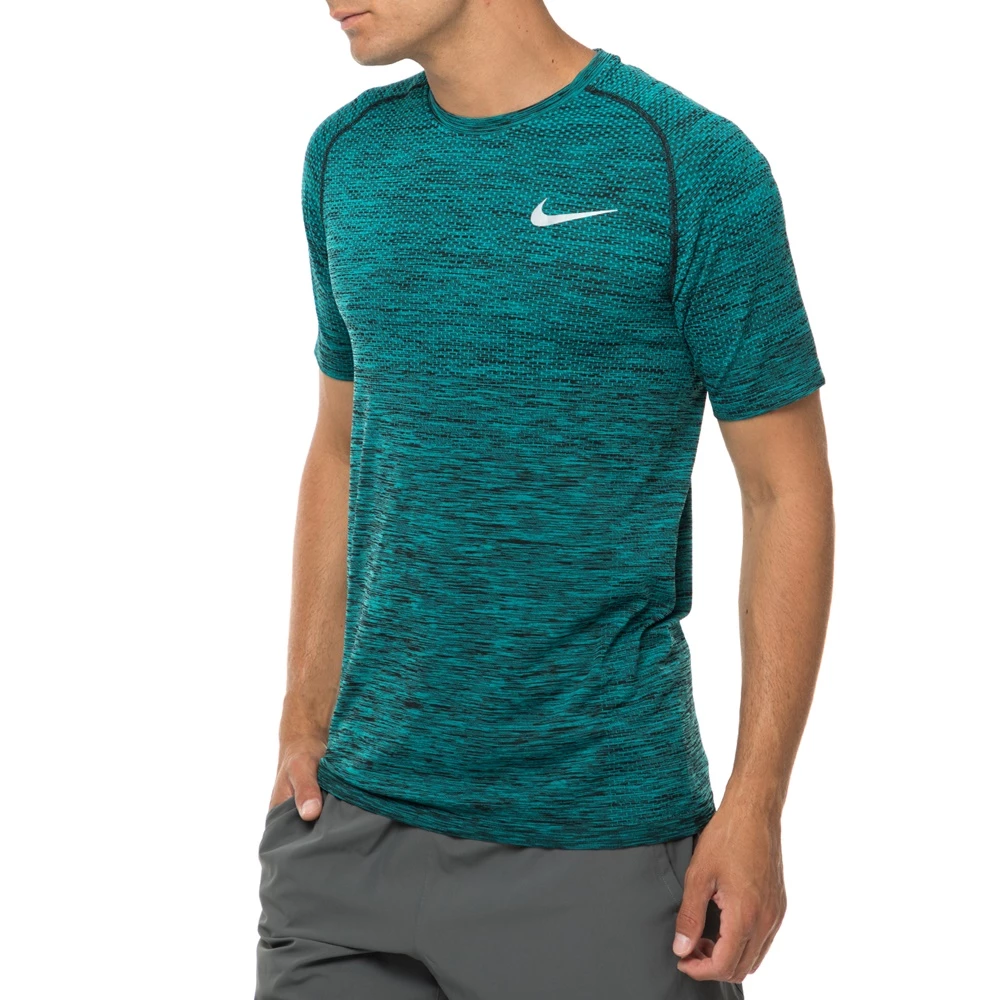 Φτηνός 😉 Ανδρική αθλητική κοντομάνικη μπλούζα Nike DF KNIT πράσινη ❤️ 4 Φτηνός 😉 Ανδρική αθλητική κοντομάνικη μπλούζα Nike DF KNIT πράσινη ❤️ - Image 2