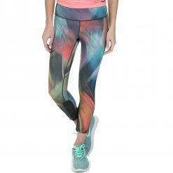 Εκπτωση ⭐ Γυναικείο κάπρι κολάν NIKE πολύχρωμο μοτίβο 👍