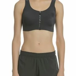 Η καλύτερη συμφωνία ✨ Γυναικείος αθλητικός στηθόδεσμος Nike SHAPE ZIP BRA μαύρος 😉