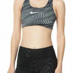 Νέος ❤️ NIKE Γυναικείο αθλητικό μπουστάκι ΝΙΚΕ PRO CLSC SWSH RNBW WV με μοτίβο 🌟