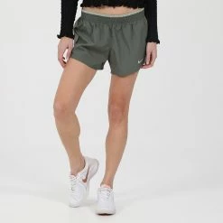 Ολοκαίνουργιο 💯 Γυναικείο σορτς NIKE 895863 W NK 10K πράσινο 👍