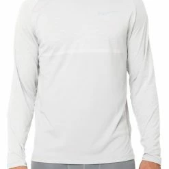 Προϋπολογισμός ❤️ Ανδρική μακρυμάνικη μπλούζα Nike DRY MEDALIST λευκή 🧨