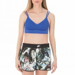 Αγορά ✨ Γυναικείο αθλητικό μπουστάκι NIKE INDY BREATHE μπλε 🧨
