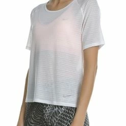 Καλύτερη πώληση ❤️ Γυναικεία κοντομάνικη μπλούζα NIKE Dry Miler Breathe λευκή ❤️ -Τρέξιμο Κατάστημα 1624719.1 9188 3 nike γυναικεία κοντομάνικη μπλούζα nike dry miler breathe λευκή x1000