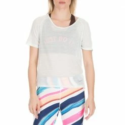 Flash Sale 🔔 Γυναικεία μπλούζα NIKE MILER TOP SS BREATHE γκρι 🎉