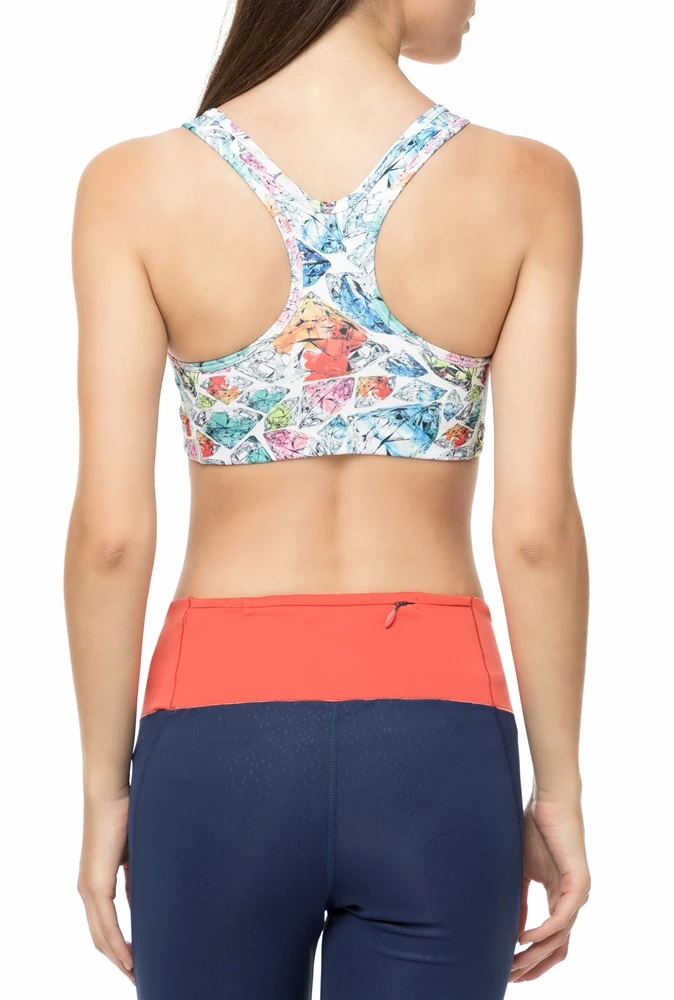 Νέος 🧨 Γυναικείο αθλητικό μπουστάκι NIKE SWOOSH BRA DIAMOND MULTI με Print 🧨 5 Νέος 🧨 Γυναικείο αθλητικό μπουστάκι NIKE SWOOSH BRA DIAMOND MULTI με Print 🧨 - Image 3