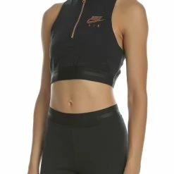 Αγορά ⭐ Γυναικείο Crop Top NIKE NSW AIR TANK μαύρο 😀 -Τρέξιμο Κατάστημα 1643900.1 71w0 3 nike γυναικείο crop top nike nsw air tank μαύρο x1000