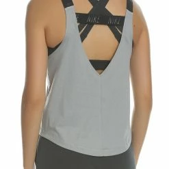 Best Pirce 🎉 Γυναικεία αμάνικη μπλούζα NIKE DRY TANK ELSTKA CROP GRX γκρι 🧨 -Τρέξιμο Κατάστημα 1644886.1 g471 5 nike γυναικεία αμάνικη μπλούζα nike dry tank elstka crop grx γκρι x1000