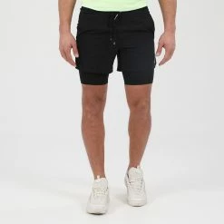 ΧΟΝΔΡΙΚΟ ΕΜΠΟΡΙΟ 🥰 Ανδρικό σορτς NIKE AJ7782 M NK FLX STRIDE SHORT 5IN 2IN1 μαύρο ✔️