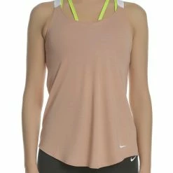 Κουπόνι 😉 Γυναικείο αμάνικο Nike Dri-FIT ροζ 💯