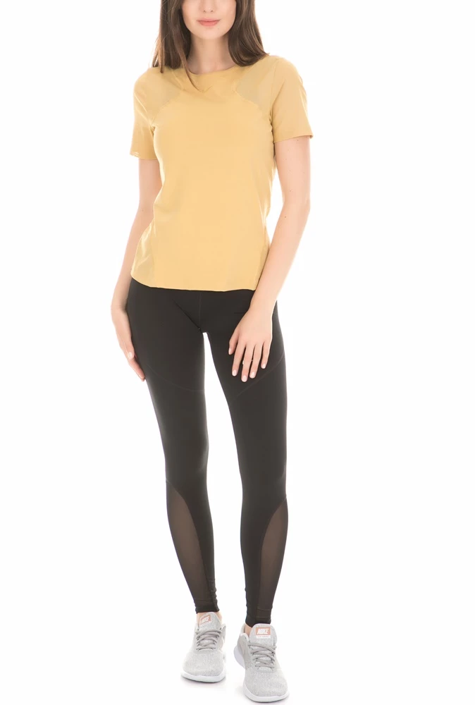 Τοπ 10 👏 Γυναικεία κοντομάνικη μπλούζα Nike Pro HyperCool χρυσή 😉 7 Τοπ 10 👏 Γυναικεία κοντομάνικη μπλούζα Nike Pro HyperCool χρυσή 😉 - Image 5