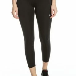 Η καλύτερη συμφωνία ⌛ Γυναικείο κολάν για τρέξιμο Nike Fast Crop μαύρο 🔥