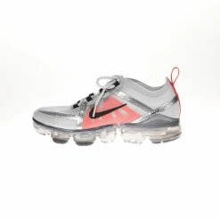 Νέος ❤️ Παιδικά παπούτσια Running NIKE AIR VAPORMAX 2019 (GS) ασημί κόκκινα ⌛