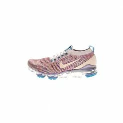 Αγορά 🛒 Γυναικεία παπούτσια Running NIKE AIR VAPORMAX FLYKNIT 3 εκρού ροζ ❤️