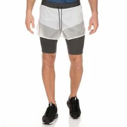Καλύτερη πώληση 🧨 Ανδρική βερμούδα NIKE 2 In 1 TCH PCK λευκή ❤️
