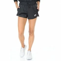 Αγορά ✨ Γυναικείο σορτς NIKE AIR SATIN μαύρο 🎁