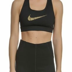 Προϋπολογισμός 😉 Γυναικείο μπουστάκι NIKE VCTRY COMP BRA MTLLC GRX μαύρο ✔️