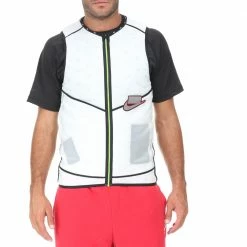 Αγορά 🎉 Ανδρικό αθλητικό γιλέκο NIKE WILD RUN AEROLAYER λευκό 🧨