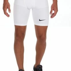 Εκπτωση 🌟 Ανδρικό κοντό κολάν NIKE M NP SHORT λευκό 😍