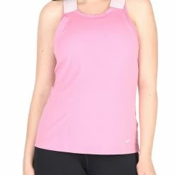 Φτηνός ✨ Γυναικείο Top NIKE NP DRY ELASTIKA ροζ 🥰