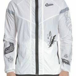 Το φθηνότερο 🛒 Ανδρικό Jacket NIKE WILD RUN WR JKT λευκό ✔️