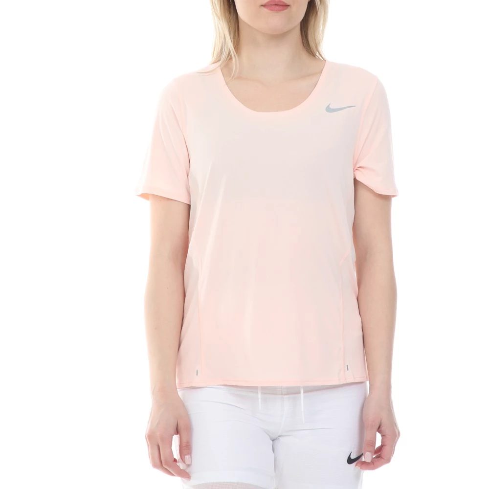 Ολοκαίνουργιο 🎁 Γυναικείο T-shirt NIKE CITY SLEEK TOP SS ροζ ⭐ 3 Ολοκαίνουργιο 🎁 Γυναικείο T-shirt NIKE CITY SLEEK TOP SS ροζ ⭐