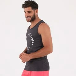 Φτηνός 🎉 Ανδρική αμάνικη μπλούζα BODYTALK 1221D-955021 GR8NESSM ανθρακί ✔️