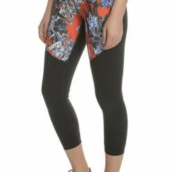 Καλύτερη πώληση 👍 Γυναικείο κολάν NIKE PRO HYP FM CROP 3/4 μαύρο 🛒 -Τρέξιμο Κατάστημα 4 μαύρο x1000 6